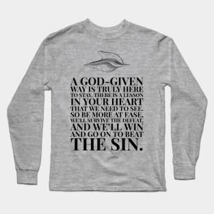 Christian Apparel - God Given Ways Long Sleeve T-Shirt